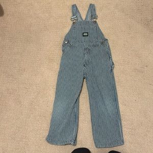 Like new Key Pinstripe overalls